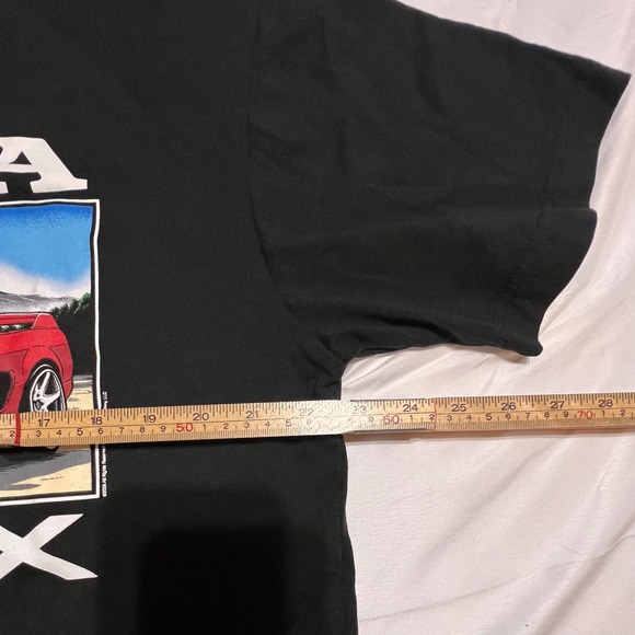 Honda Large NSX Graphic T-Shirt Mens Black Excellent 1st Gen 1990-2005 JDM Tee - Picture 4 of 6